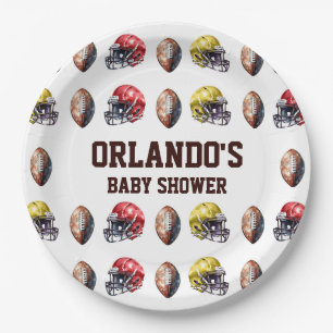 Touchdown Table Paper Tellers Football Theme Party Pappteller