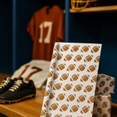 Touchdown Time Football Geschenkpapier