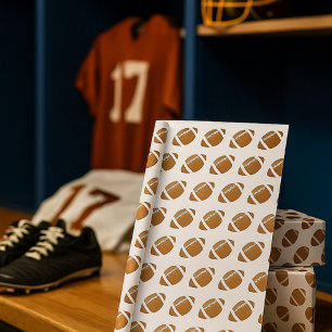 Touchdown Time Football Geschenkpapier