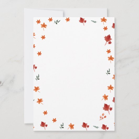 Touchdown Tiny Toes Football Couples Baby Dusche Einladung (Rückseite)