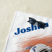 Touchdown-Triumph Strandtuch (Beispiel)