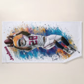 Touchdown-Triumph Strandtuch (Vorderseite)