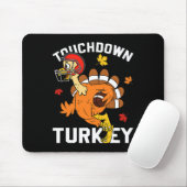 Touchdown Türkei Herbst Y'all Erntedank US Mousepad (Mit Mouse)