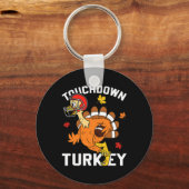 Touchdown Türkei Herbst Y'all Erntedank US Schlüsselanhänger (Vorderseite)