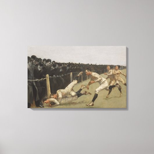 Touchdown, Yale vs Princeton, Erntedank Day, Leinwanddruck (Vorderseite)