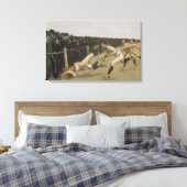 Touchdown, Yale vs Princeton, Erntedank Day, Leinwanddruck (Insitu (Schlafzimmer))