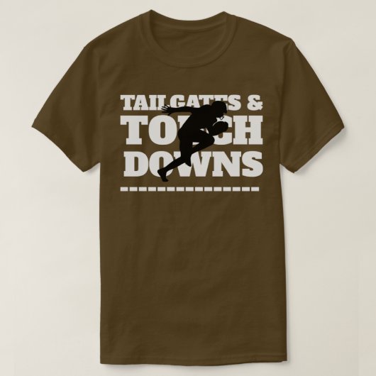 Touchdowns anpassen T-Shirt (Design vorne)