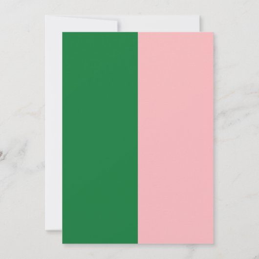 Touchdowns oder Tutus Gender Reveal Einladung (Rückseite)