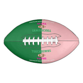 Touchdowns oder Tutus Gender Reveal Football
