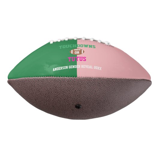 Touchdowns oder Tutus Gender Reveal Football (Gedreht 270)