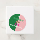 Touchdowns oder Tutus Gender Reveal Geschenkanhänger (Beispiel)