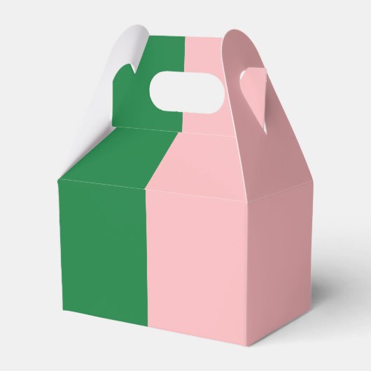 Touchdowns oder Tutus Gender Reveal Geschenkschachtel (Rückseite)