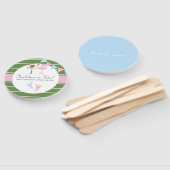 Touchdowns oder Tutus Gender Reveal Party Fächer (Non-assembled)