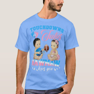 Touchdowns oder Tutus Mawmaw-Lieben Sie Geschlecht T-Shirt