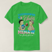 Touchdowns oder Tutus-Memaw-Lieben Sie Geschlecht  T-Shirt (Design vorne)
