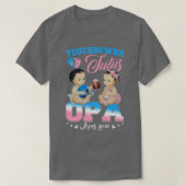 Touchdowns oder Tutus OPA-Lieben Sie Geschlecht ze T-Shirt (Design vorne)
