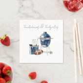 Touchdowns & Schneiden Serviette (Beispiel)