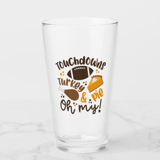 Touchdowns Türkei & Pie | Oh, Glas (Vorderseite)
