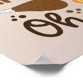 Touchdowns Türkei & Pie | Oh, Poster (Ecke)