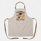 Touchdowns Türkei & Pie | Oh, Schürze (Vorderseite)