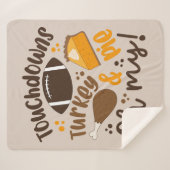 Touchdowns Türkei & Pie | Oh, Sherpadecke (Vorderseite (Horizontal))
