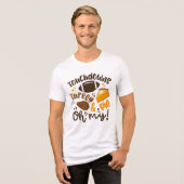 Touchdowns Türkei & Pie | Oh, Tri-Blend Shirt (Vorderseite voll)