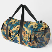 Touchgarten in Gelb und Blau Duffle Bag (Rechte Ecke)