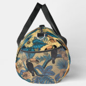 Touchgarten in Gelb und Blau Duffle Bag (Rechts)