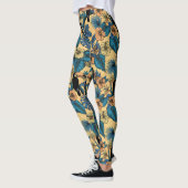Touchgarten in Gelb und Blau Leggings (Links)