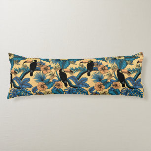 Touchgarten in Gelb und Blau Seitenschläferkissen