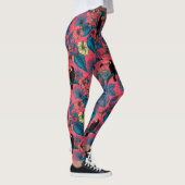 Touchgarten in Rot und Blau Leggings (Rechts)