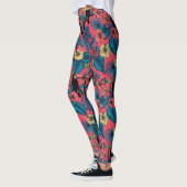 Touchgarten in Rot und Blau Leggings (Links)
