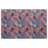 Touchgarten in Rot und Blau Stoff (Yard (91,4 cm))