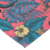 Touchgarten in Rot und Blau Tischdecke (Schrägansicht)