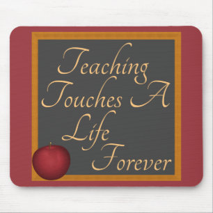 Touchs ein Leben für immer lernen Mousepad