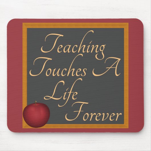 Touchs ein Leben für immer lernen Mousepad (Vorne)