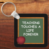 Touchs ein Leben für immer Personalisiert lehren Schlüsselanhänger (Vorderseite)