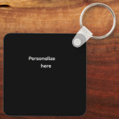 Touchs ein Leben für immer Personalisiert lehren Schlüsselanhänger (Rückseite)