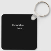 Touchs ein Leben für immer Personalisiert lehren Schlüsselanhänger (Rückseite)