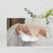 Touchs - Einladung zum Hochzeitsfeiern (Stehend Vorderseite)