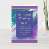 Touchscreen, Christliche Rentenkarte Feiertagskarte (Vorderseite)