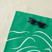 Touchscreen Stilisierte Visuelle Beine Strandtuch (Beispiel)