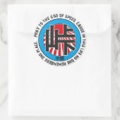 Touchsticker Runder Aufkleber (Tasche)