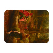 Touchstone and Audrey (by John Collier) Magnet (Horizontal)