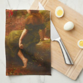 Touchstone and Audrey (In the Forest of Arden) Geschirrtuch (Viertel Falte)