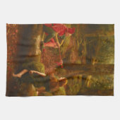 Touchstone and Audrey (In the Forest of Arden) Geschirrtuch (Horizontal)