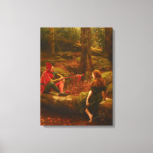 Touchstone and Audrey (In the Forest of Arden)