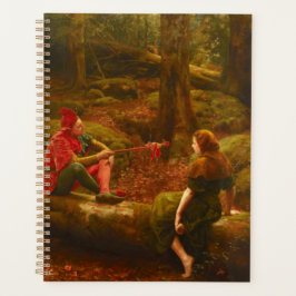 Touchstone and Audrey (Jester Teasing Lady Lover) Planer