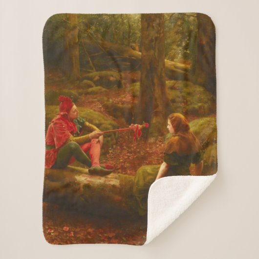 Touchstone and Audrey (Jester Teasing Lady Lover) Sherpadecke (Vorderseite)