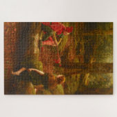 Touchstone und Audrey (im Wald von Arden) Puzzle (Horizontal)